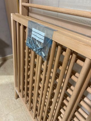 Cuna SNIGLAR Ikea (modificada)