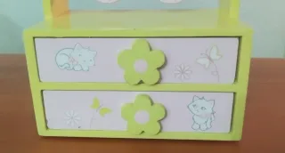 Joyero infantil tocador de madera