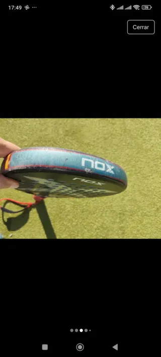 Pala de pádel NOX ML Bahía 2024