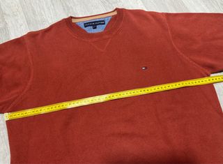 Jersey Tommy Hilfiger 90s Naranja Talla L