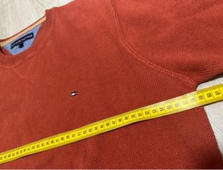 Jersey Tommy Hilfiger 90s Naranja Talla L