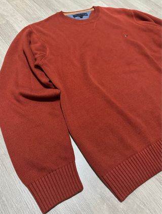 Jersey Tommy Hilfiger 90s Naranja Talla L