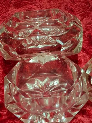 Lote especieros cristal