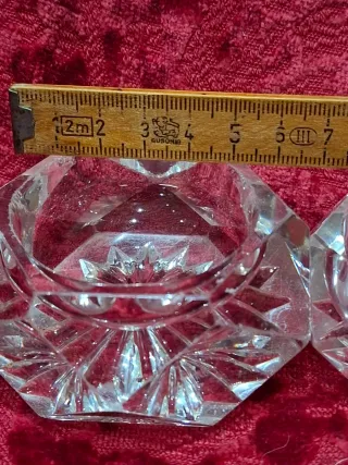 Lote especieros cristal