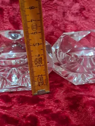 Lote especieros cristal