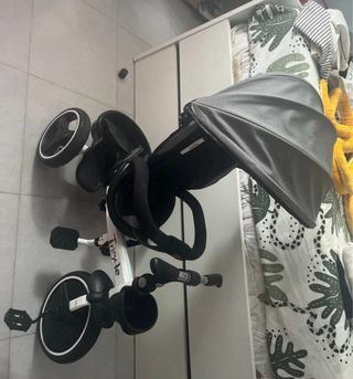 Triciclo Bebe Evolutivo Gris