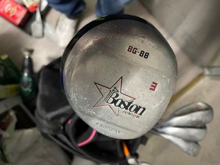 Bolsa Rosa, palos Boston diestro.