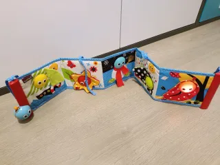 Libro plegable luces y sonidos para bebé.