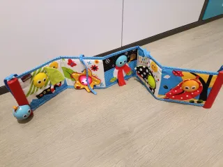 Libro plegable luces y sonidos para bebé.