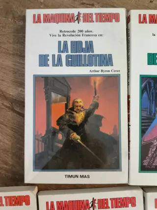 Pack libro juegos La máquina del tiempo