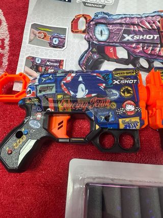 Pistola de espuma X-Shot Sonic