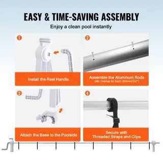 Rullo Avvolgibile per Copertura Solare per Piscina