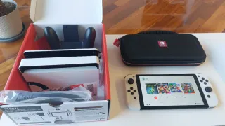 Nintendo Switch OLED Blanca