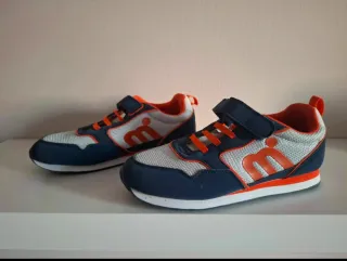 Scarpe ginnastica Mistral blu e arancio