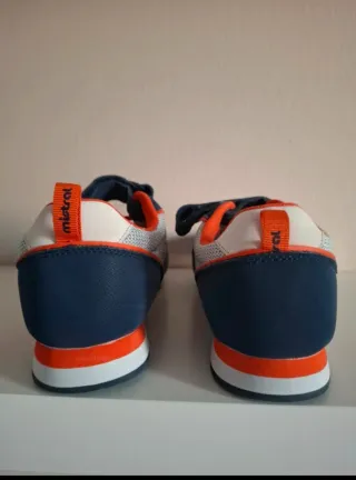 Scarpe ginnastica Mistral blu e arancio