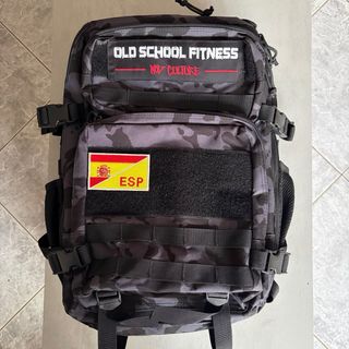 Mochila Táctica 50L Camuflaje Gris