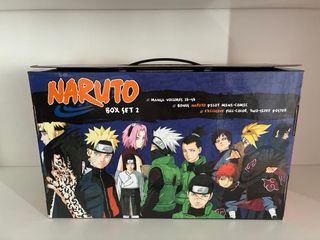 Naruto completo 3 box set manga en inglés