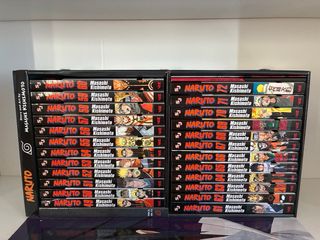 Naruto completo 3 box set manga en inglés