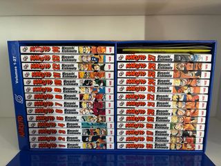 Naruto completo 3 box set manga en inglés