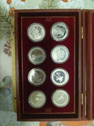 Colección monedas xxv olimpiadas barcelona