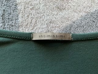 Abito Intimissimi verde acqua con pizzo