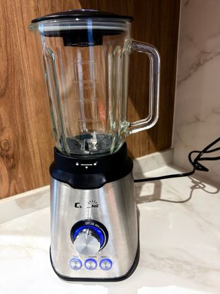Batidora de vaso de cristal