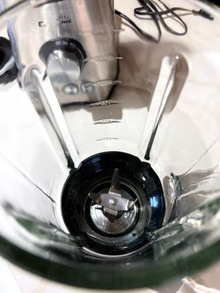 Batidora de vaso de cristal