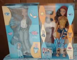 Lotto 2 bambole My Scene Westley e Madison