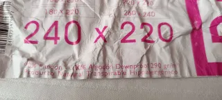 Relleno Nórdico 90% Plumón