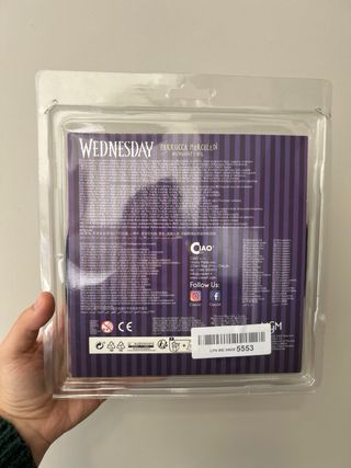 Peruca Wednesday Addams