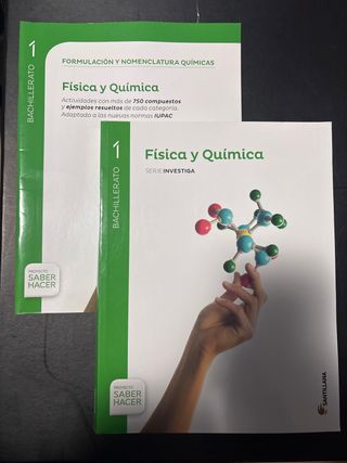 Fisica y Química 1ºBachillerato Y formulación