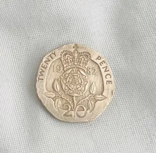Moneda 20 Pence 1982