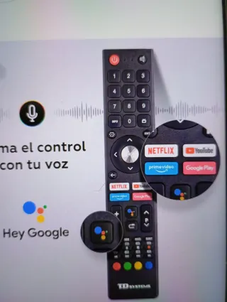 50"Smart TV TD Systems Andrd 14-4K-HDR, PRECINTDA