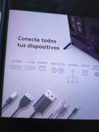 50"Smart TV TD Systems Andrd 14-4K-HDR, PRECINTDA