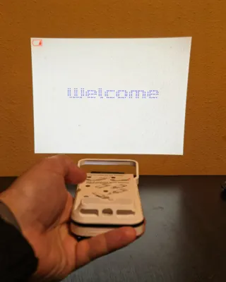 Aiptek Mobilecinema i60 Proyector Portátil