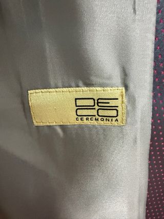 Conjunto chaleco y corbata talla 52