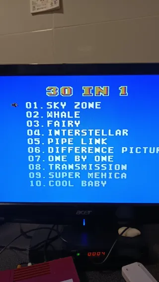 Consola Retro Famicom 30 Juegos Integrados