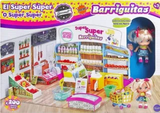 Supermercado Barriguitas con figuras