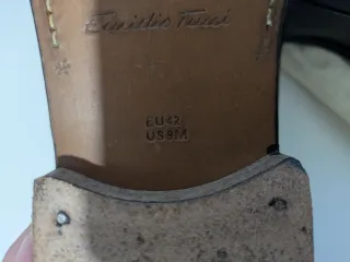 Zapatos Emilio Tucci Negros Hombre