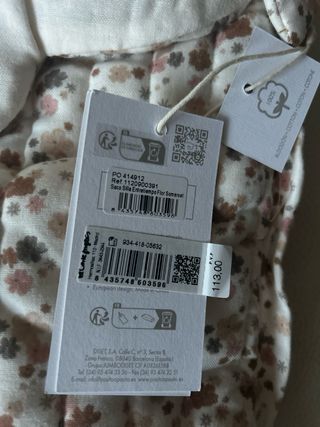 Saco Pasito a Pasito Somerset. Nuevo con etiqueta