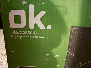 Televisor OK. LED 22 pulgadas