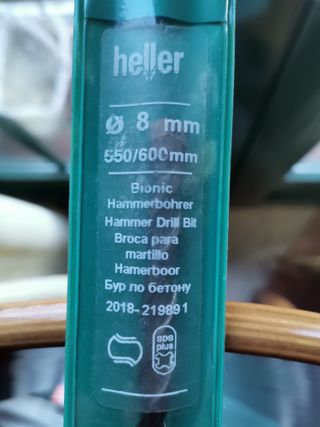 Broca Heller Bionic SDS-Plus 8x550/600