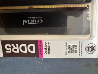 Crucial DDR5 32GB (2x16GB) 6000MT/s UDIMM Kit