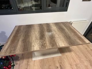 Mesa comedor extensible madera