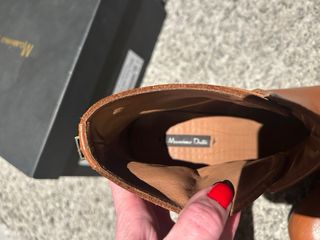 Botines Massimo Dutti Marrones