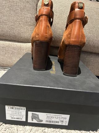 Botines Massimo Dutti Marrones