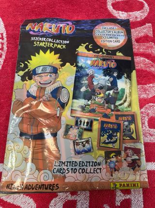 Panini Naruto Sticker Collection Starter Pack