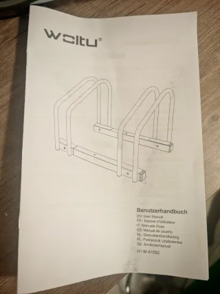 Soporte 2 Bicicletas Woltu suelo/pared