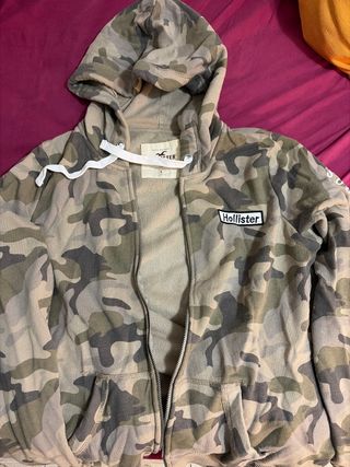 Sudadera Hollister Camuflaje Talla L