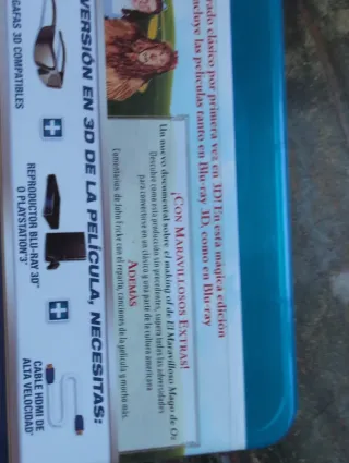 El Mago de Oz Blu-ray 3D + 2D